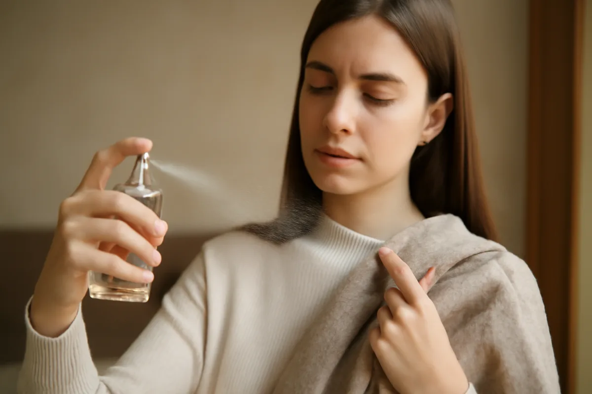 Cosa succede se metti il profumo sui vestiti? Scopri benefici e rischi poco noti