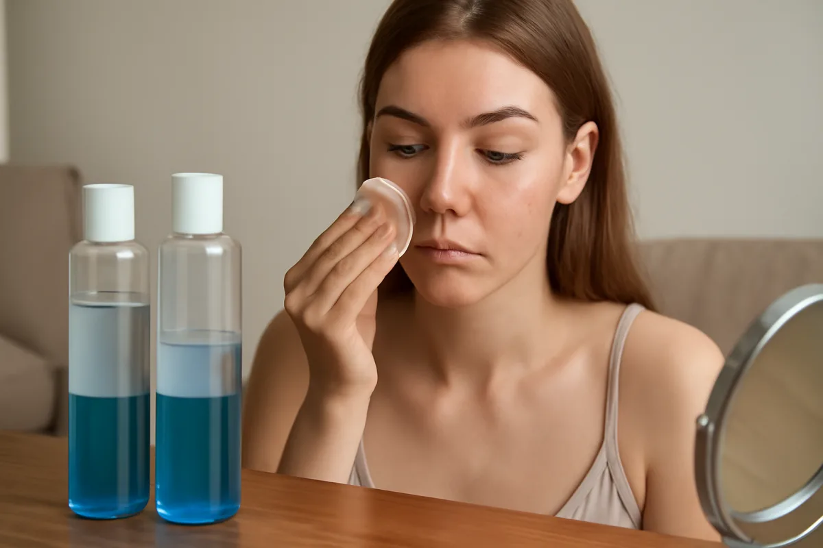Detergenti struccanti bifasici: cosa cambia davvero sulla pelle mista? Le prove dopo diversi utilizzi