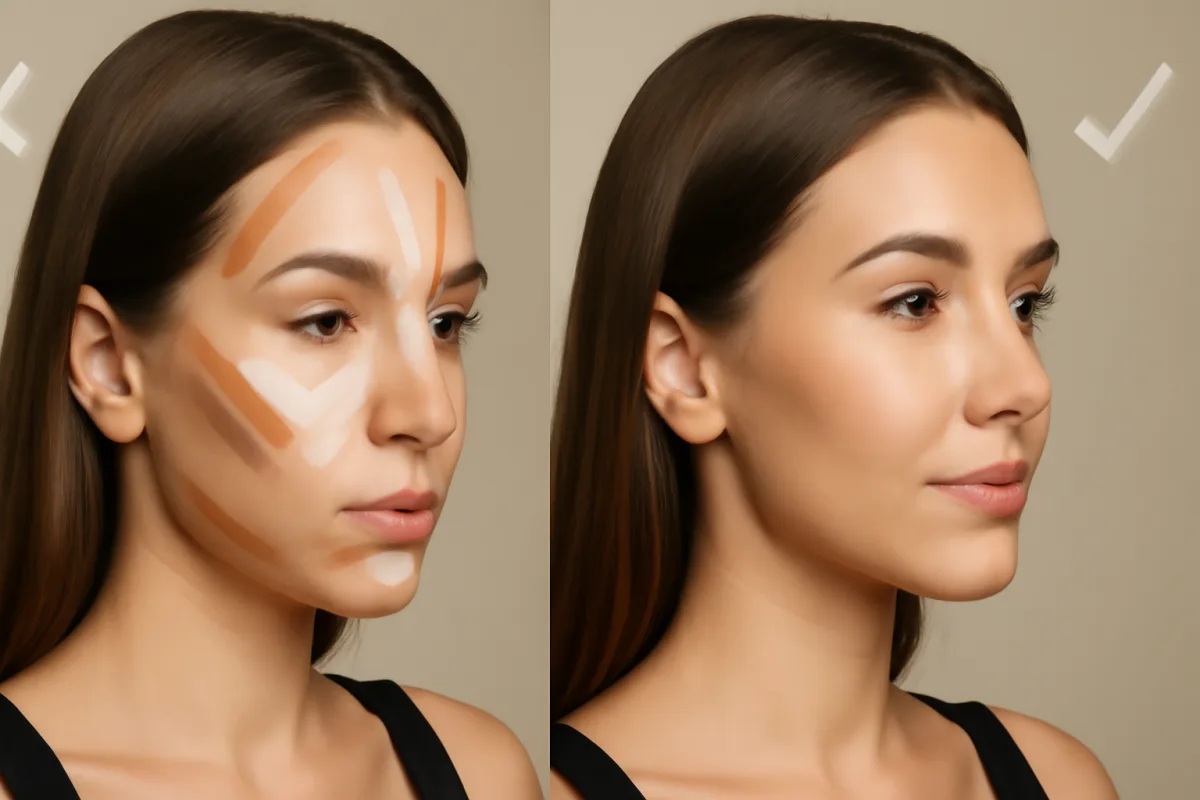 Contouring viso per principianti: gli errori comuni da evitare per un risultato naturale