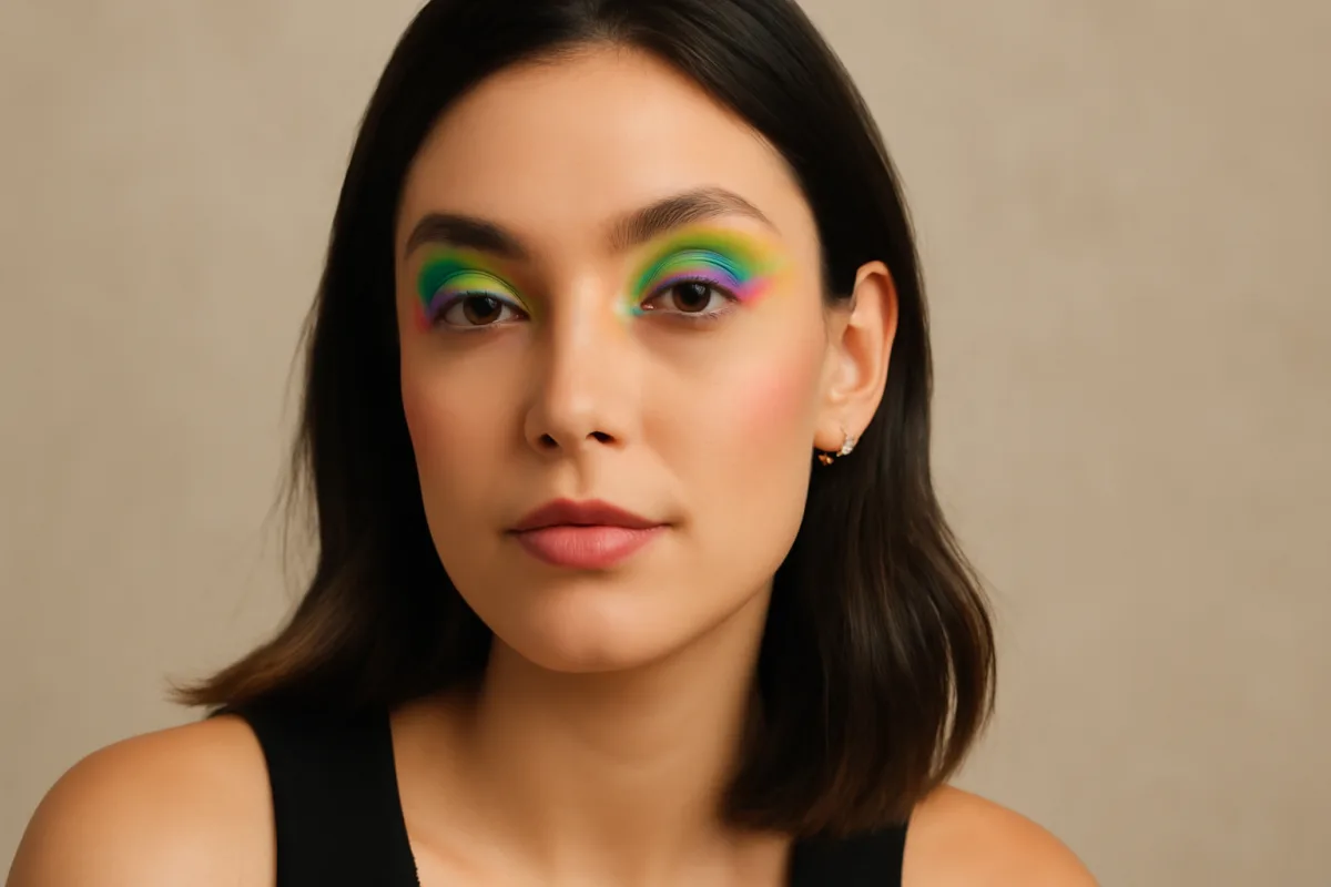 Make up occhi con nuance pop: il dettaglio creativo che sta conquistando le passerelle e si adatta a tutti
